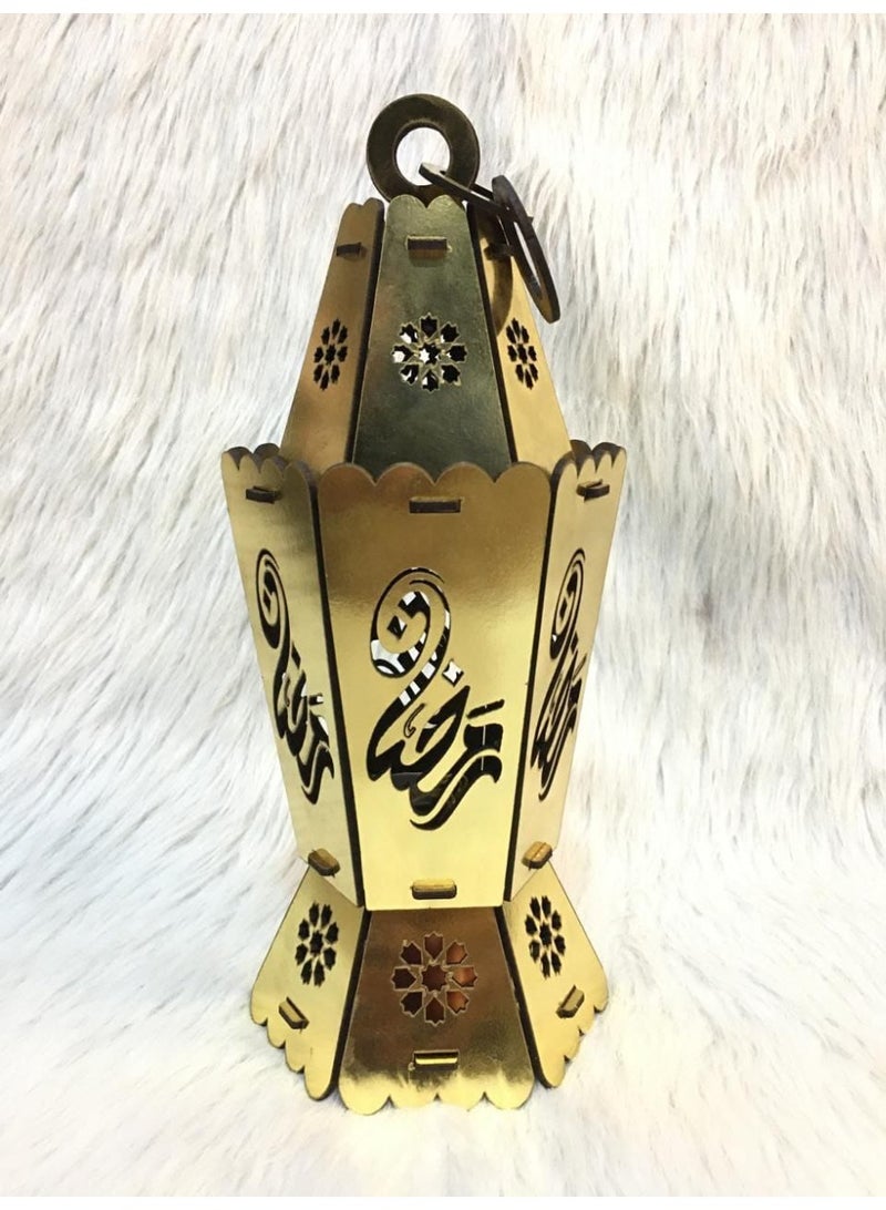 فانوس رمضان ديكور إسلامي أنيق  صوت وإضاءة